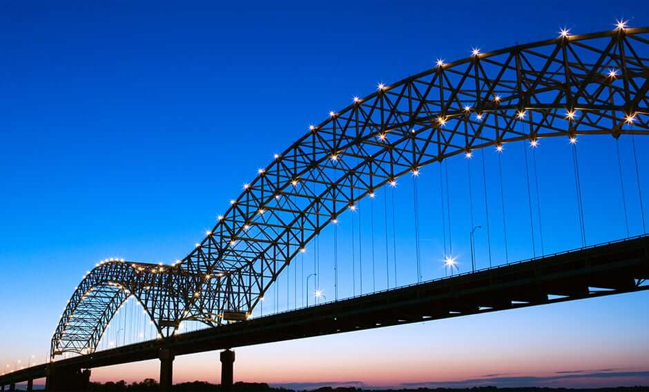 bridge in Memphis